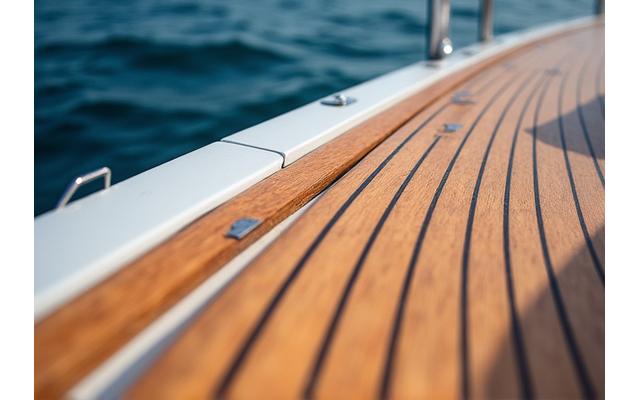 Marine-grade betimmering en scheepsdekken